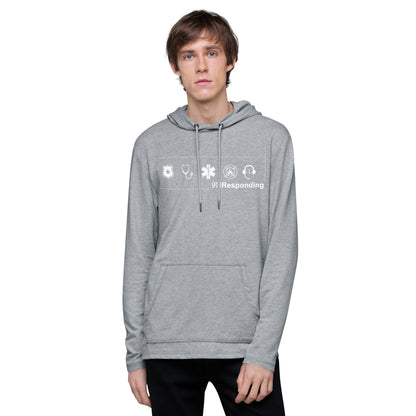 911 Unisex Lightweight Hoodie