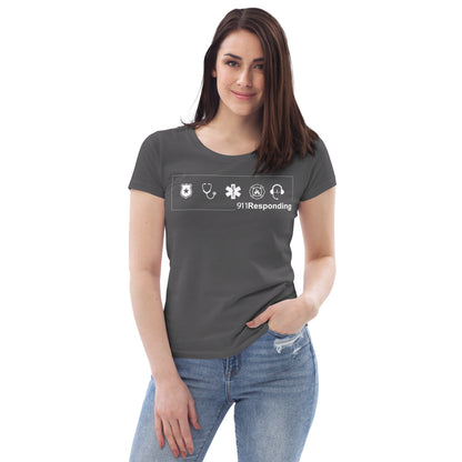 911 Women's fitted eco tee